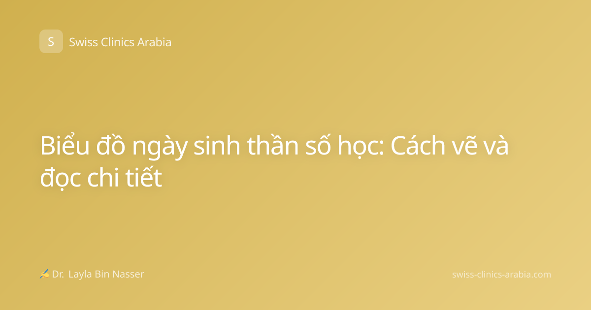 Biểu đồ ngày sinh thần số học: Cách vẽ và đọc chi tiết