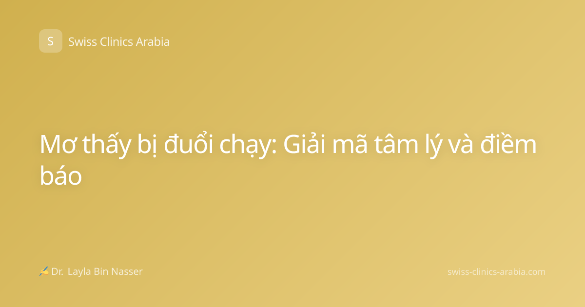 Mơ thấy bị đuổi chạy: Giải mã tâm lý và điềm báo